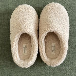 Madewell Sherpa Slippers